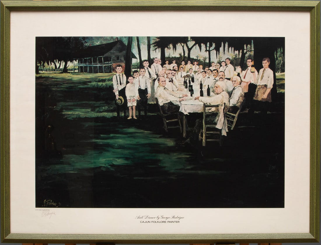 George Rodrigue (American/Louisiana, 1944-2013) (1 of 3)