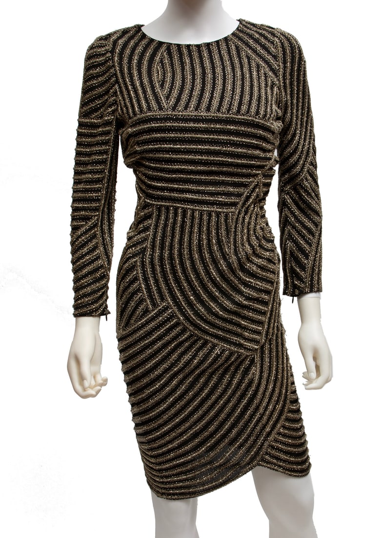 Armani Collezioni Beaded Evening Dress (1 of 4)