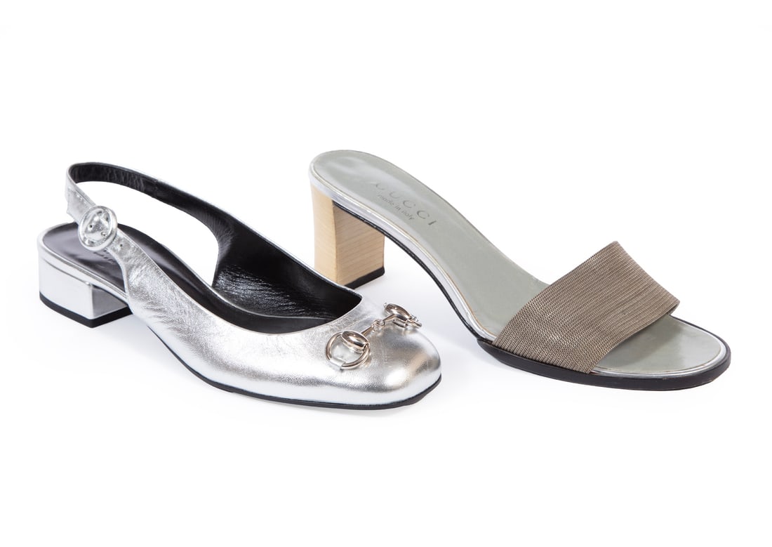 Two Pairs of Gucci Shoes (1 of 5)