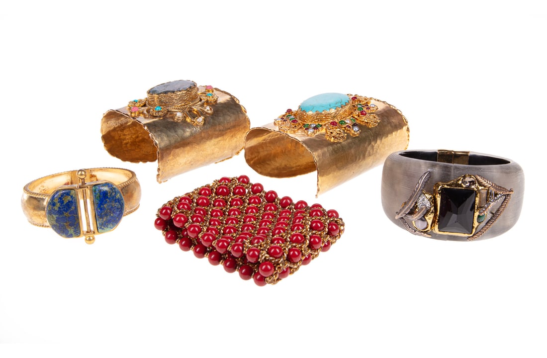 Group of Gold Plated Costume Jewelry (1 of 2)