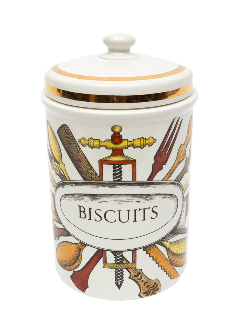 Piero Fornasetti Biscuit Jar (1 of 5)