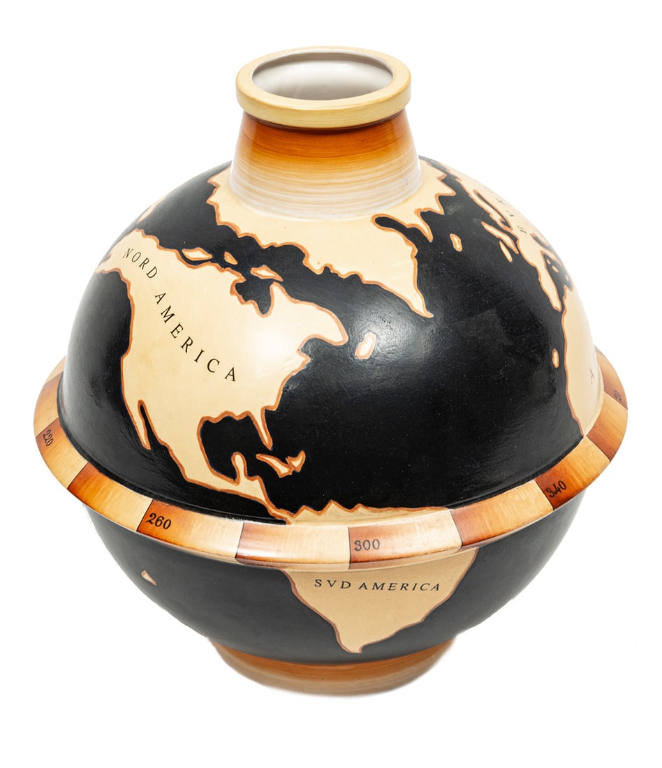 Ginori Ceramic Globe Vase (1 of 4)