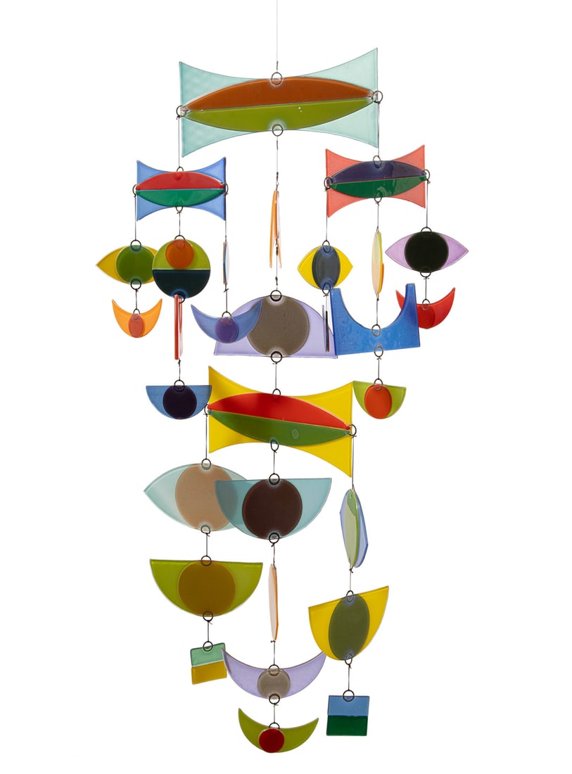 Michael and Frances Higgins Glass Mobile (1 of 5)