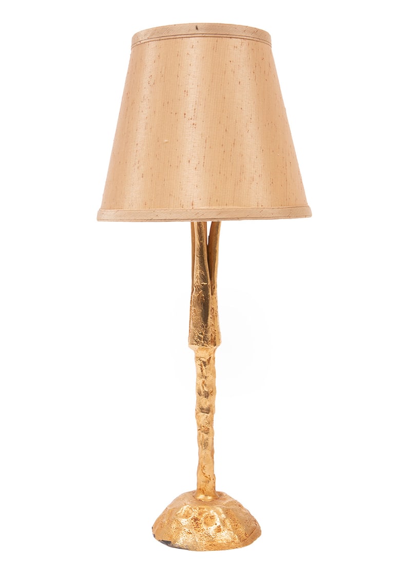 Pierre Casenove for Fondica Gilt Metal Table Lamp (1 of 2)
