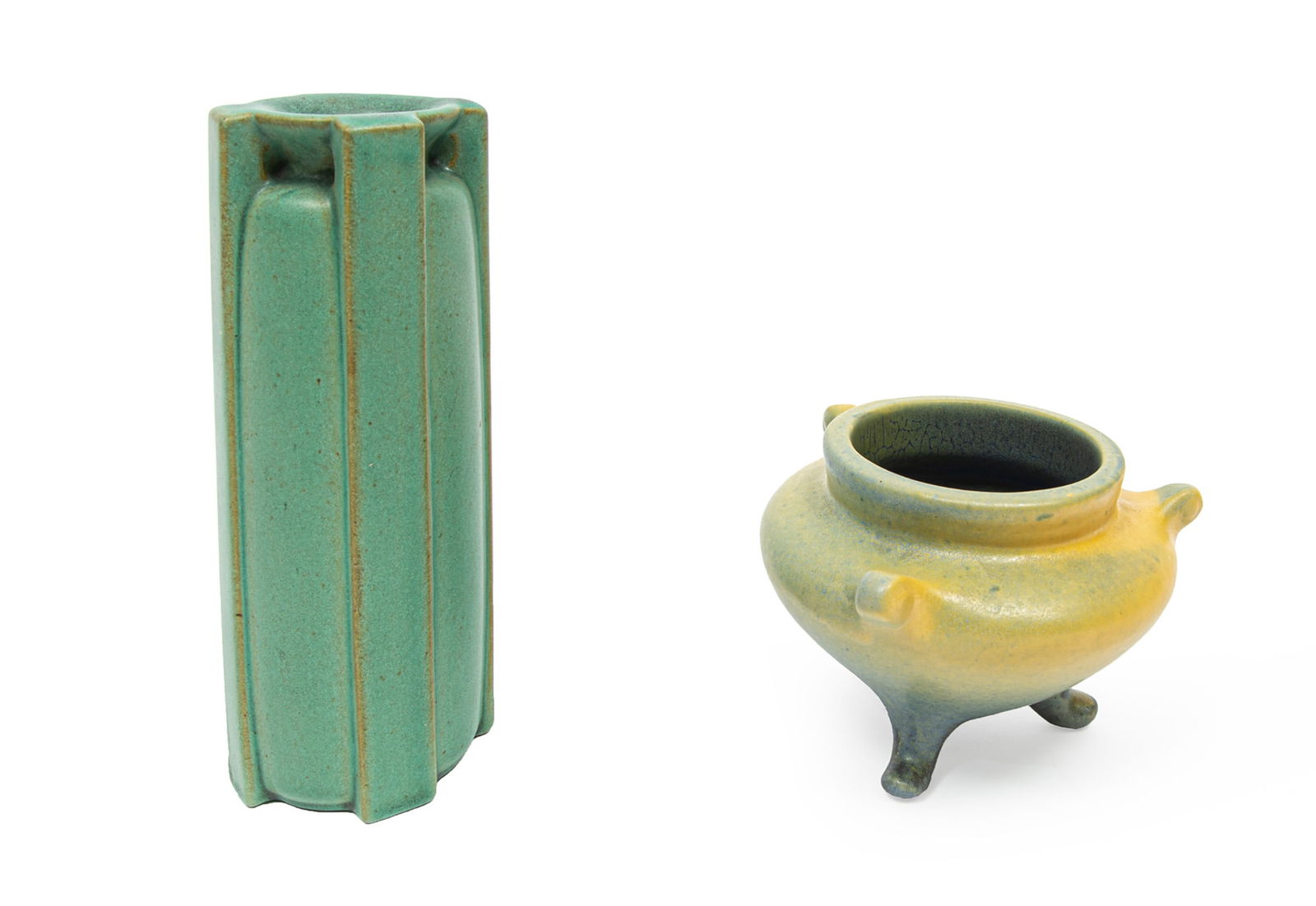 Two Teco Art Pottery Vases (1 of 7)