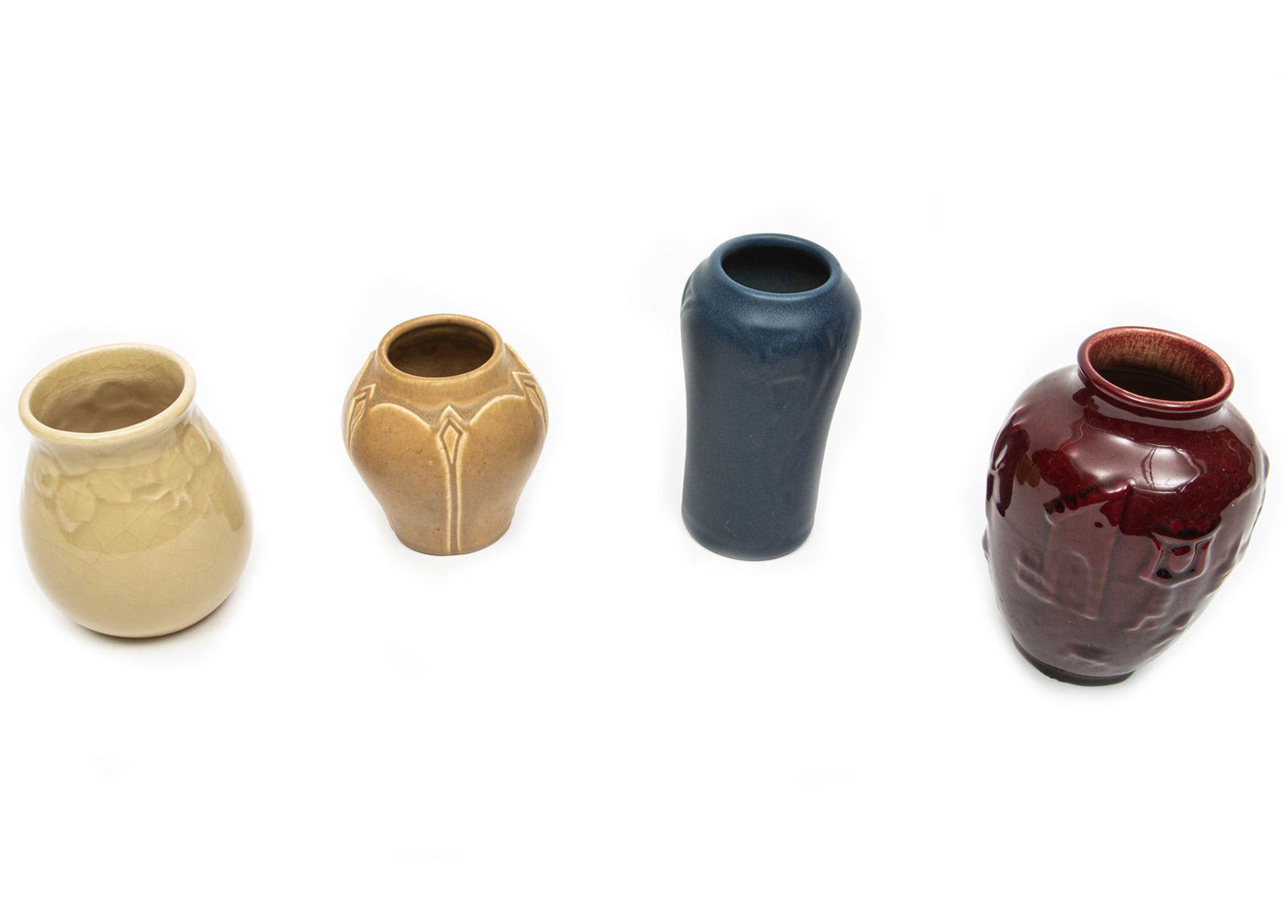 Four Rookwood Art Pottery Vases (1 of 7)