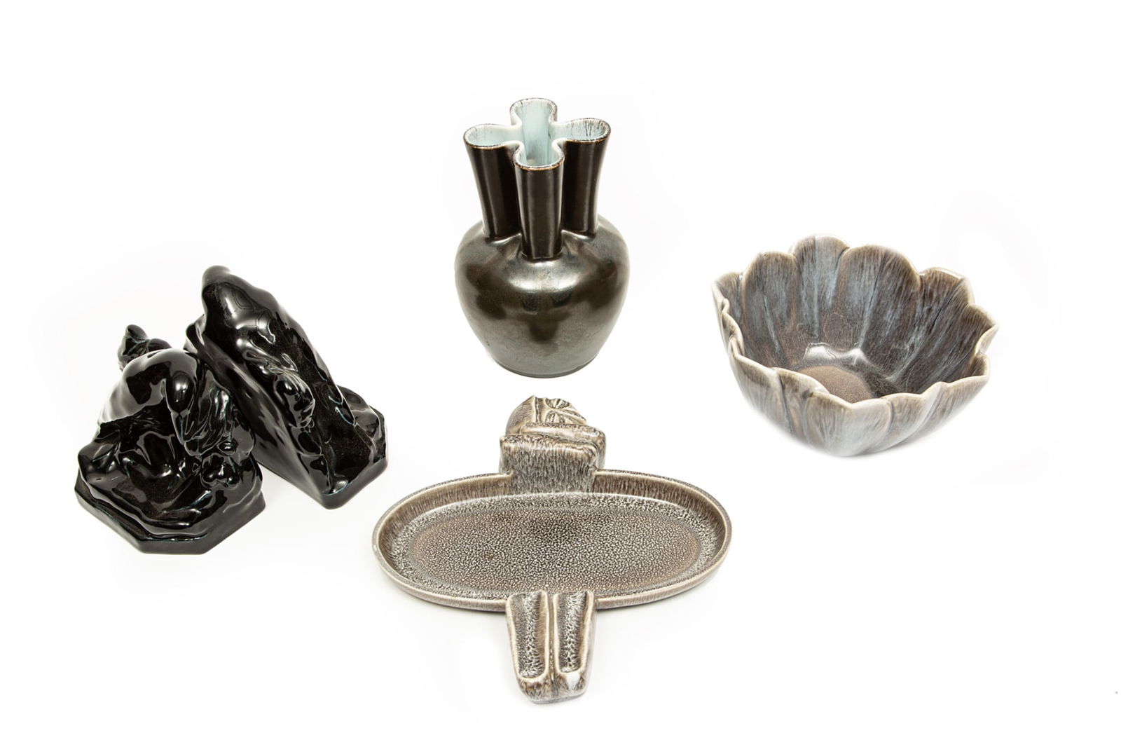 Four Rookwood Pottery Pieces (1 of 11)