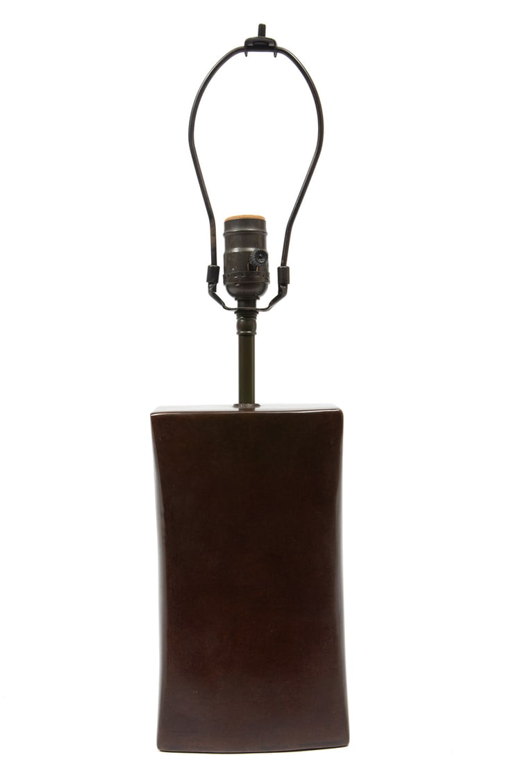 Mid-Century Modern Bronze Lamp (1 of 2)