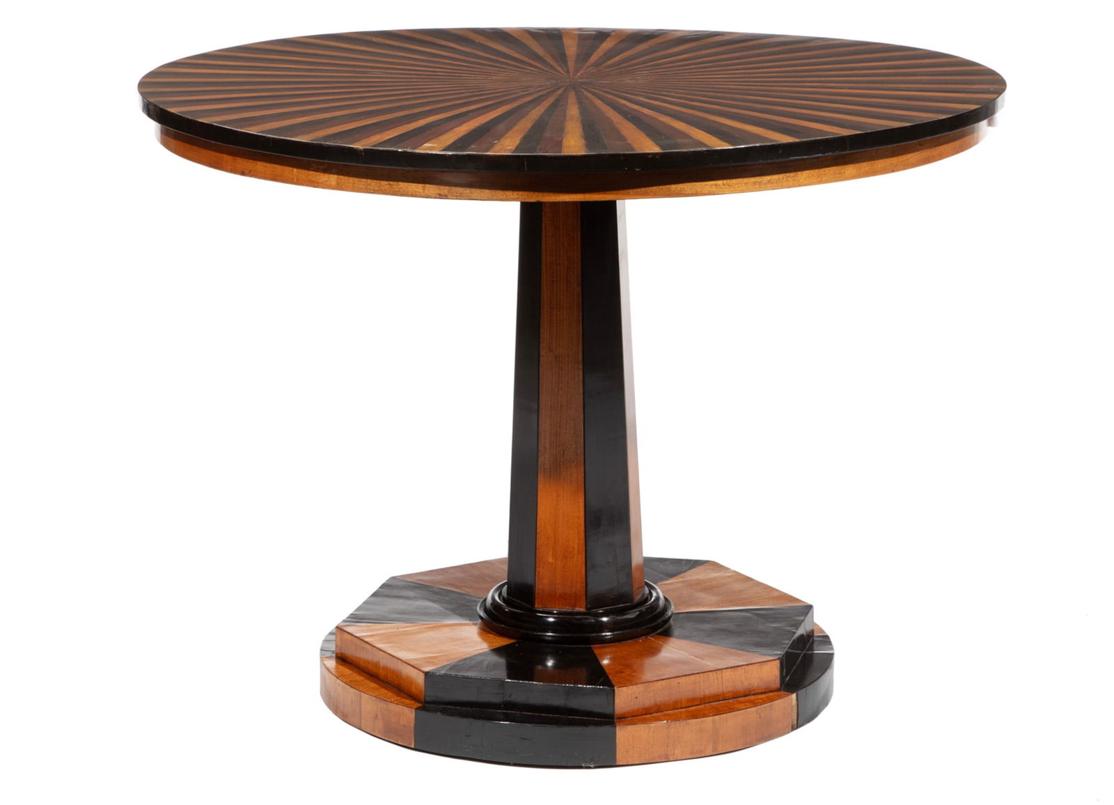 Contemporary Mixed Woods Center Table (1 of 2)