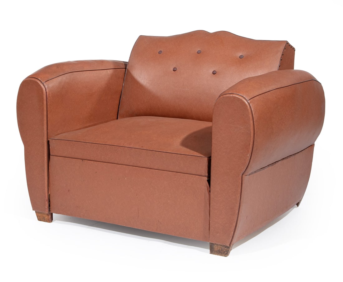 Art Deco-Style Convertible Club Chair (1 of 3)