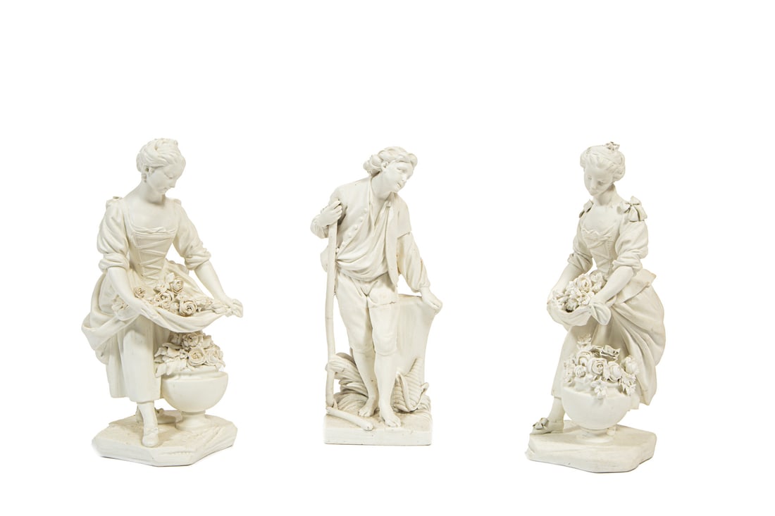 Three Sevres Biscuit Porcelain Figures (1 of 3)