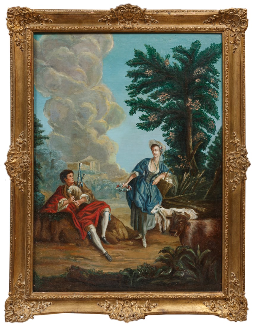 Manner of Francois Boucher (French, 1703-1770) (1 of 3)