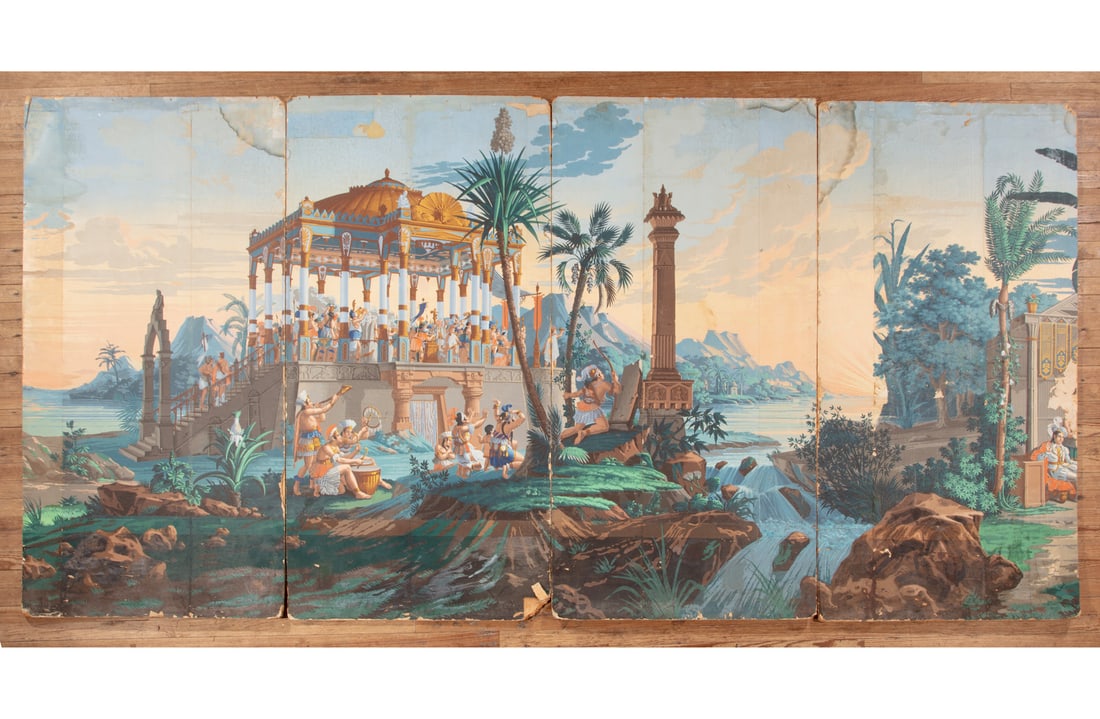 Joseph Dufour Wallpaper Panels from "Les Incas" (1 of 15)