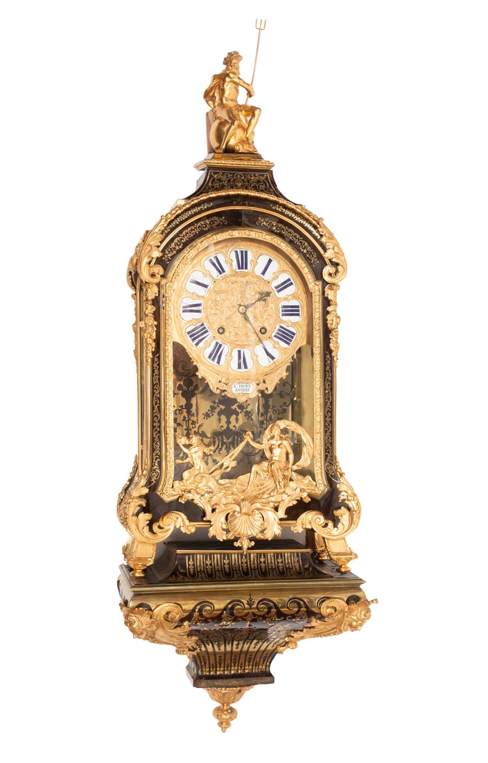 Bronze-Mounted and Tortoiseshell Bracket Clock (1 of 15)