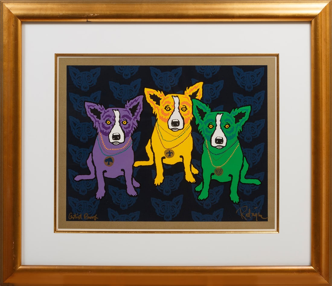 George Rodrigue (American/Louisiana, 1944-2013) (1 of 5)