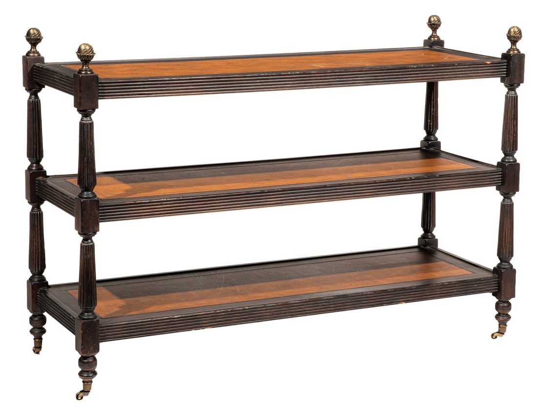 English-Style Three-Tiered Trolley (1 of 4)