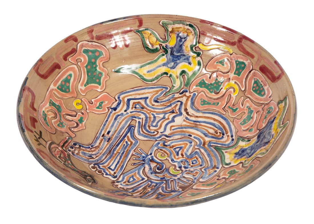 Shearwater Art Pottery Bowl (1 of 3)