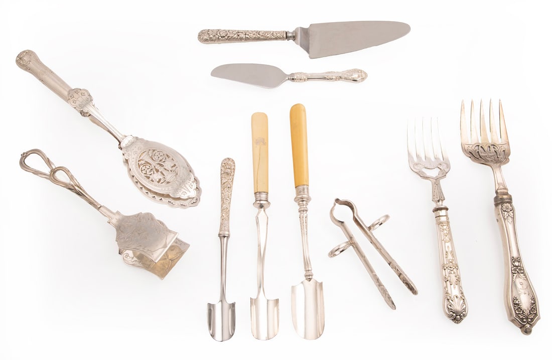 Silverplate, Hollow-Handle Serving Pieces (1 of 9)