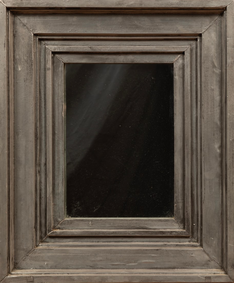 Continental Pewter Mirror (1 of 1)