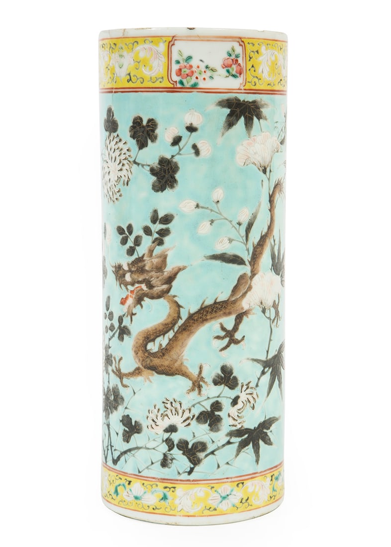 Chinese Dayazhai-Style Porcelain Sleeve Vase (1 of 2)