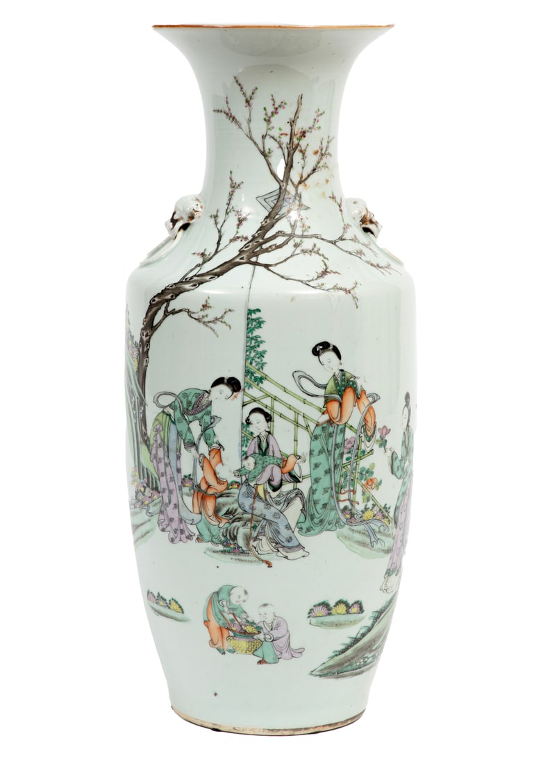 Chinese Famille Rose Porcelain Vase (1 of 3)