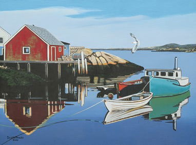 Scott Prado (American/New Hampshire, 20th c.)
