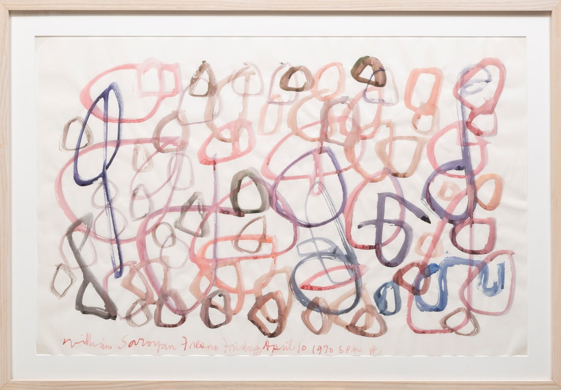 William Saroyan (American/California, 1908-1981) (1 of 3)