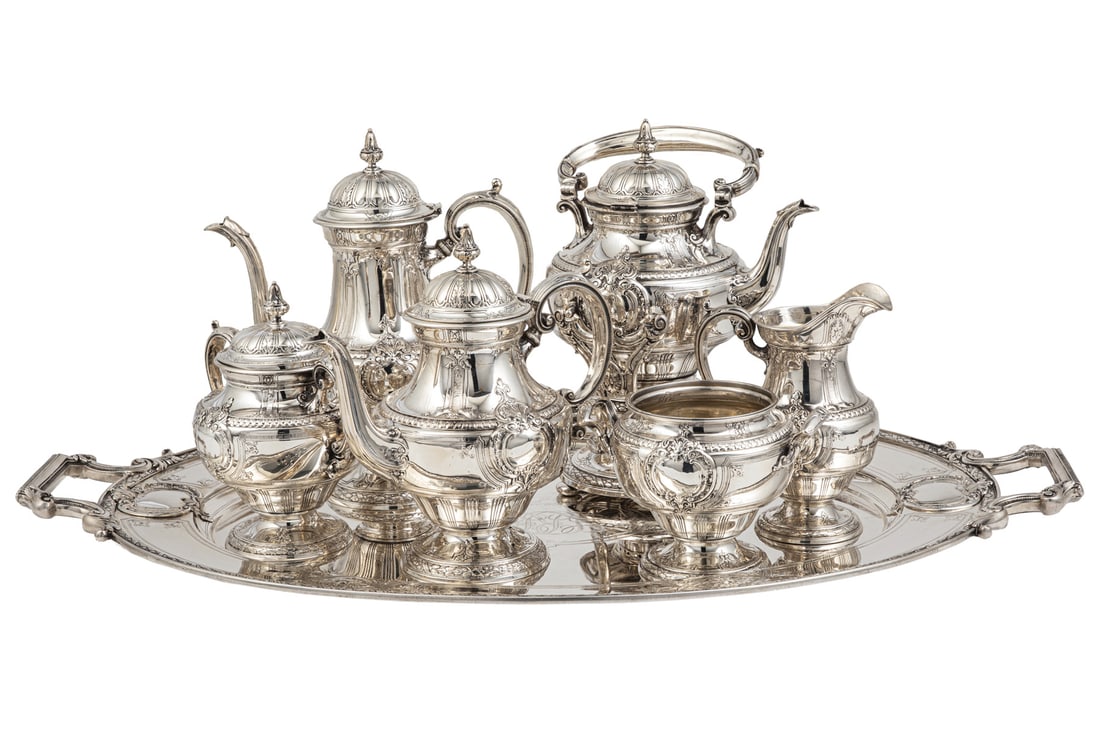 Gorham Sterling Silver Coffee and Tea Service (1 of 6)