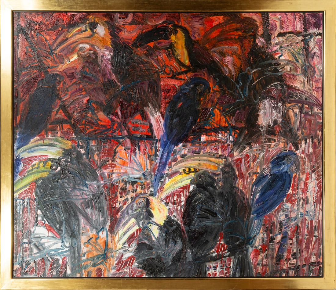 Hunt Slonem (American/Louisiana, b. 1951) (1 of 4)