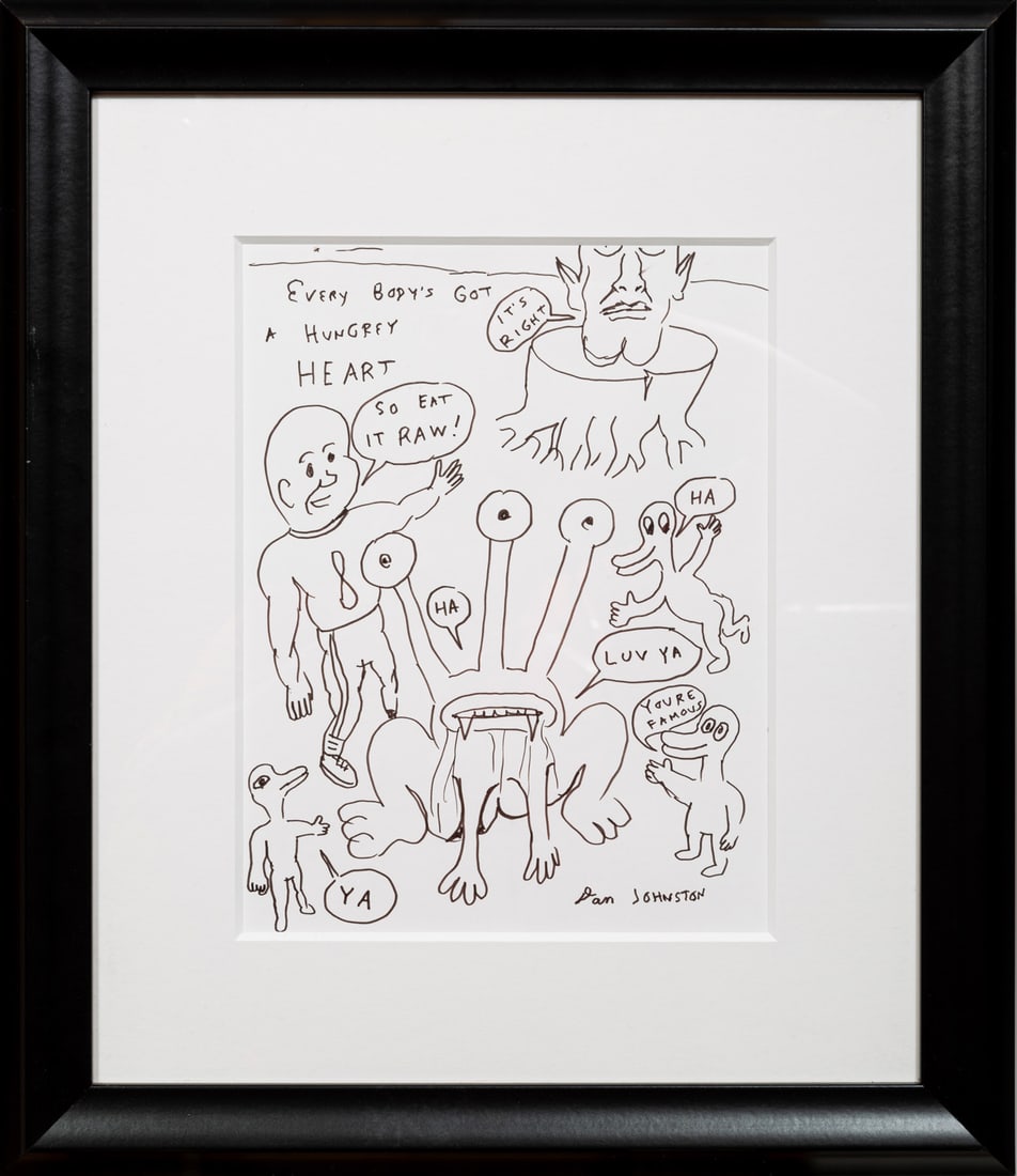 Daniel Dale Johnston (American/Texas, 1961-2019) (1 of 3)