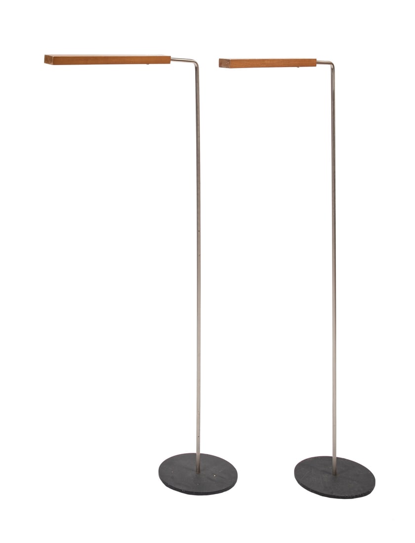 Pair of Rich Brilliant Willing LED Floor Lamps (1 of 3)