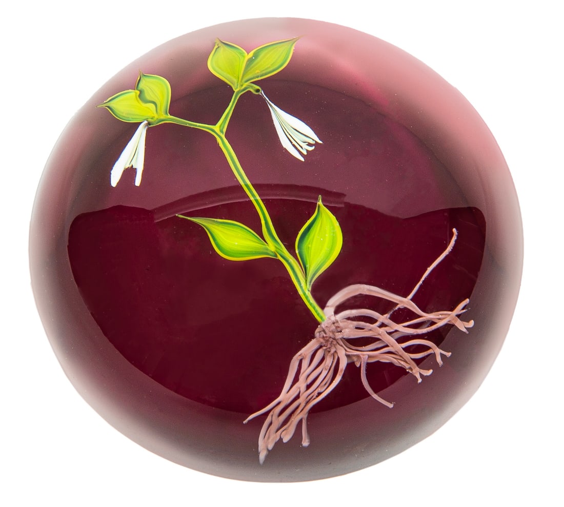 Paul Stankard Glass Paperweight (1 of 6)