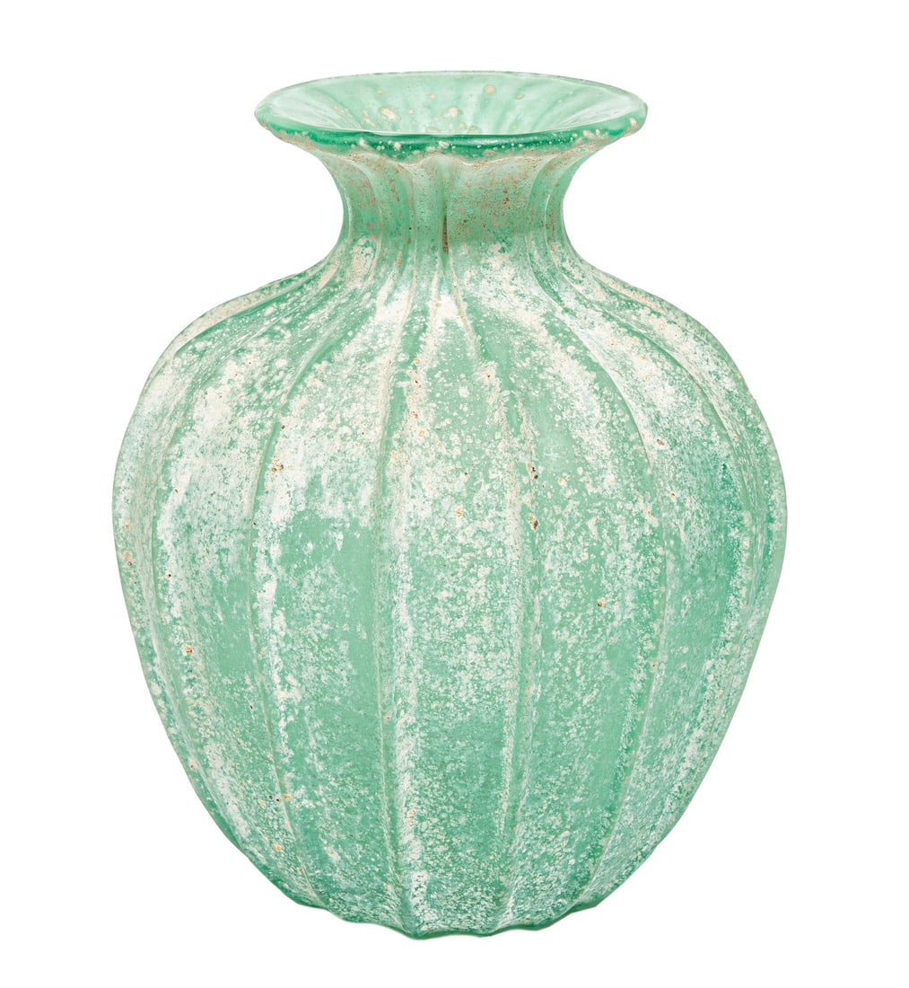 Cenedese Scavo Murano Glass Vase (1 of 3)