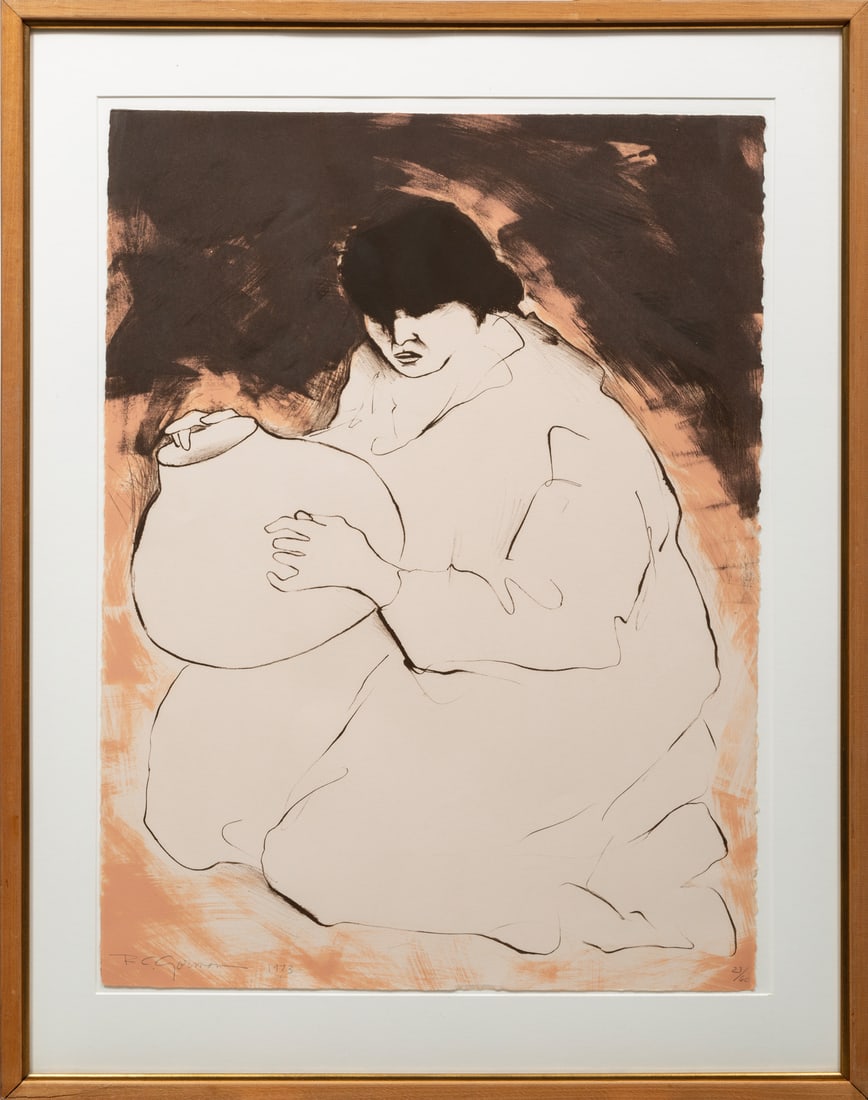 Rudolph "RC" Gorman (Navajo Nation/Arizona) (1 of 3)