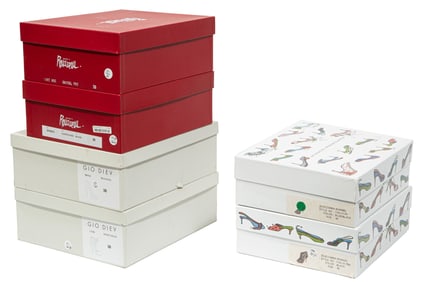 Six Pairs of Luxury High Heels Shoes