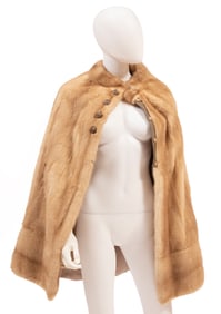 Mink Fur Cape