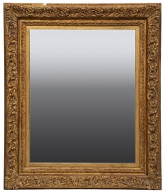 Louis XV-Style Giltwood Mirror
