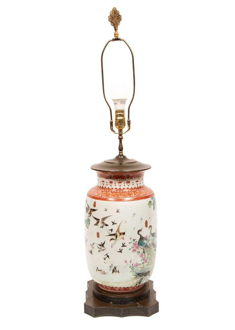 Chinese Famille Rose Porcelain Vase (1 of 12)