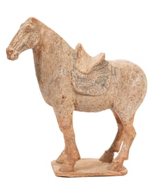 Chinese Painted Pottery Horse