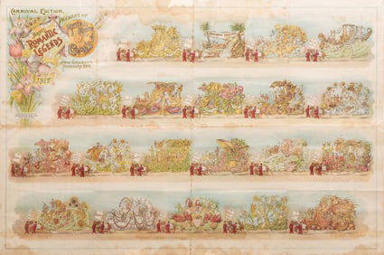 [Mardi Gras] Three Mistick Krewe Comus Bulletins