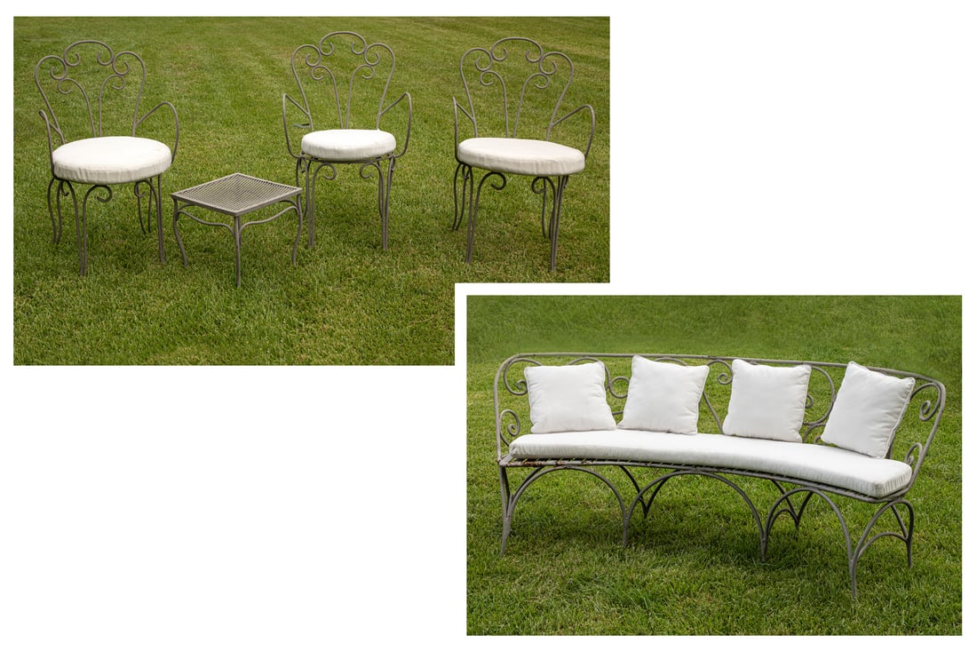 American Wrought-Iron Garden Suite (1 of 3)