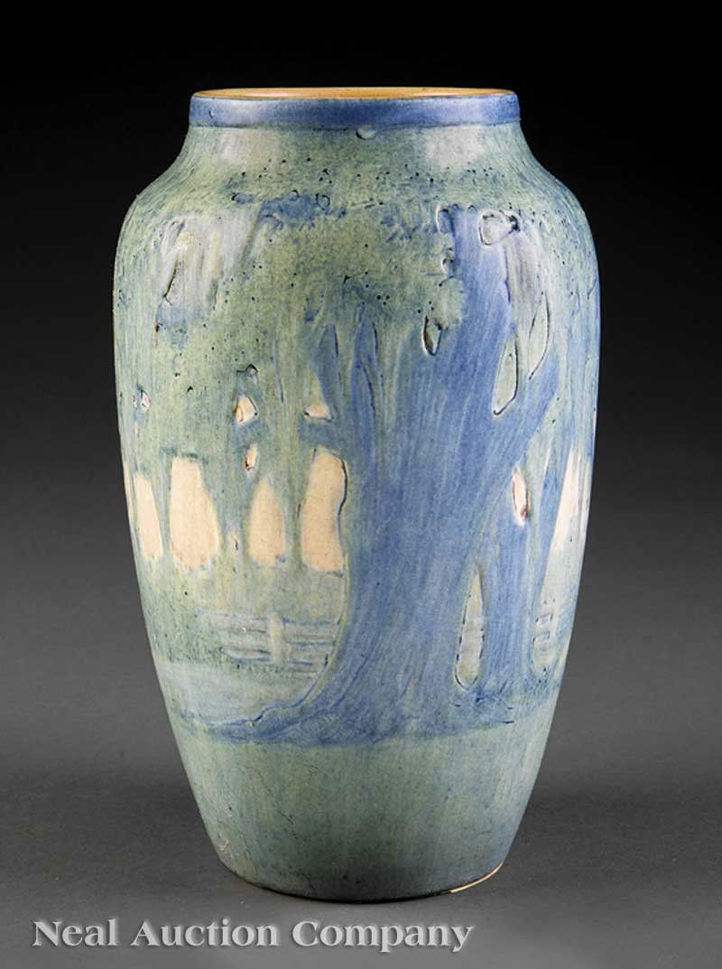 Download 0312: Newcomb College Art Pottery Vase