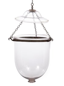 Regency-Style Hall Lantern h. 22 in., dia. 11 in.