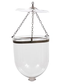 Regency-Style Hall Lantern h. 21 in., dia. 10 in.