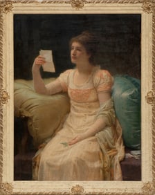 Charles Edward Perugini, Italian/British 1839-1918, Likely Catherine Elizabeth Dickens Perugini (183