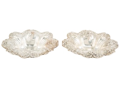 Two Reed & Barton "Francis I" Sterling Silver Bowls total weight 19.90 troy ozs.