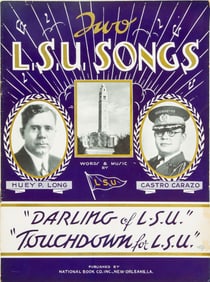 [LSU Sheet Music] 12 1/4 in. 9 1/8 in.