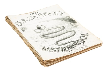 Antique New Orleans Sheet Music uniform size, 13 in. x 10 in.