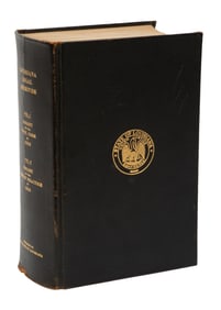 Louisiana Governor Leche Autographed Civil Code,, A Republication of the Projet of the Civil Code of