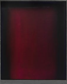 Eric Orr, American/California 1939-1998, Night Shift #9, oil on wood panel mounted to lead-wrapped w